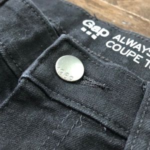 Gap Factory black always skinny jeans